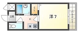 間取図画像 1K