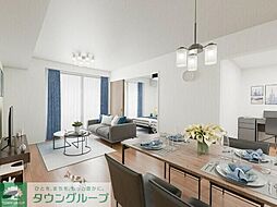 東急池上線 池上駅 徒歩6分の賃貸アパート 2階1LDKのリビング/ダイニング