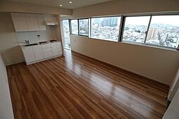 都営浅草線 戸越駅 徒歩1分の賃貸マンション 5階1LDKのリビング/ダイニング