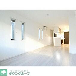 JR山手線 目黒駅 徒歩8分の賃貸アパート 1階2LDKのリビング/ダイニング