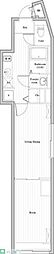 CREATIF南品川 2Kの間取図画像