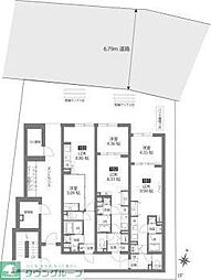 大田区西糀谷3丁目アパート 1LDKの間取図画像