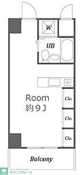ウィンベルソロ大森2 ワンルームの間取図画像