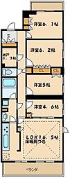 S-FORT横浜青葉台 4LDKの間取図画像
