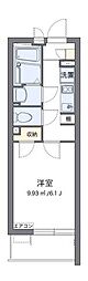 クレイノグリーンメゾン 1Kの間取図画像