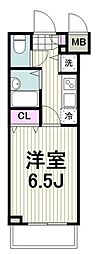 トーシンフェニックス新横濱イクシール 1Kの間取図画像