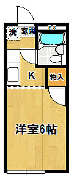 カーサ学園 102｜茨城県つくば市柴崎(賃貸アパート1K・1階・20.00㎡)の写真 その2