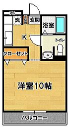 パレス天久保 3階