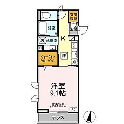 ルナ・エスポワール 2 1階/106