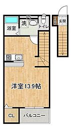 Rainbow Kamiyokoba B 2階/205