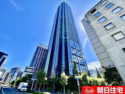 外観：≪外観写真≫ 50階建ての34階部分のオール電化マンションです。