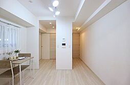 ラシュレ天満橋 1LDKのリビング/ダイニング