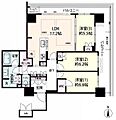 ブランズタワー御堂筋本町33階15,500万円
