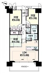間取図画像 3LDK