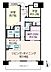 間取り：2LDK＋納戸の使いやすい間取りです。