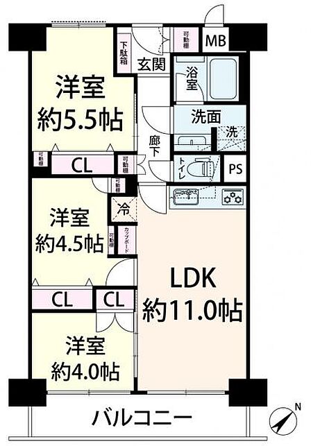室内フルリフォーム済で即日内覧可能です