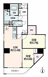 ロイヤル内本町 2LDKの間取図画像