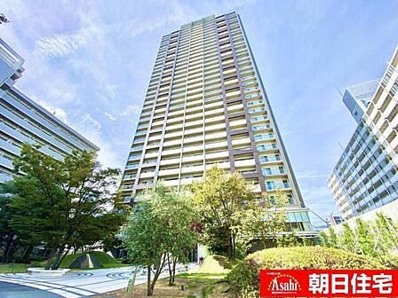 ≪外観≫ 34階建16階部分・東向き・2LDKの間取り。阪神本線「野田」駅まで約5分