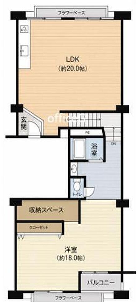~間取り図~ 88.20平米で広々とした間取りです