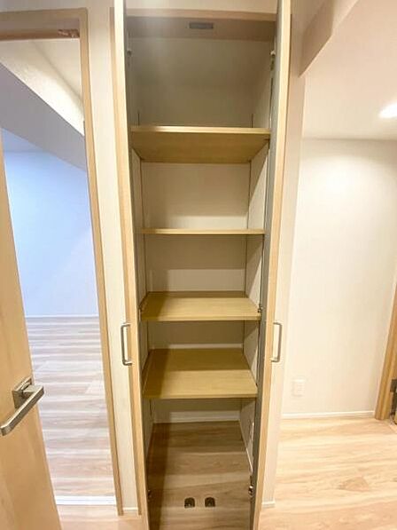 収納が豊富です。