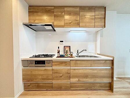 使いやすいシステムキッチンです。