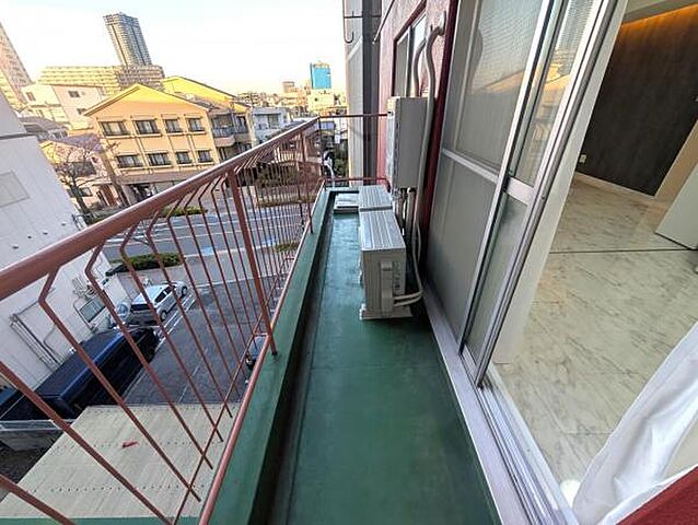バルコニー リレント第2三ノ輪 4階/-