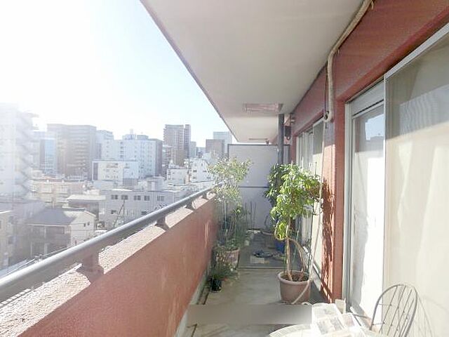 バルコニー フジタ八王子マンション 6階/-