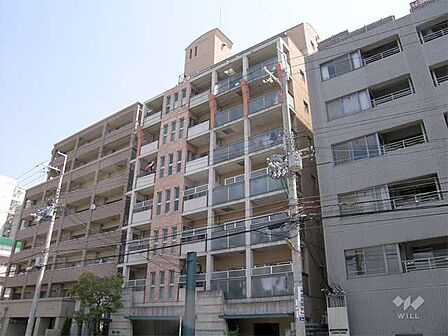 パレ塚口町の外観(南西側から)