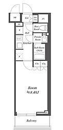 杉並区荻窪2丁目マンション 1Kの間取図画像