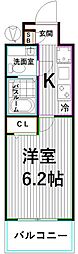 ステージグランデ新高円寺 1Kの間取図画像
