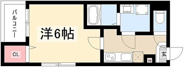 ハーモニーテラス大久手町 ｜愛知県名古屋市千種区大久手町6丁目(賃貸アパート1K・3階・20.94㎡)の写真 その2