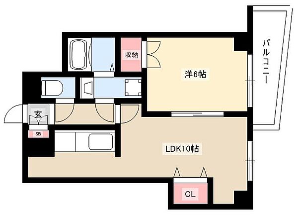 第3タジックビル ｜愛知県名古屋市中区栄5丁目(賃貸マンション1LDK・2階・40.81㎡)の写真 その2