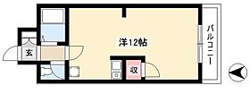 ガーデンビル城下  ｜ 愛知県名古屋市守山区新城25-18（賃貸マンション1DK・3階・28.35㎡） その2