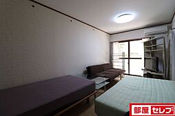 富士レイホービル第三 1階1Kのリビング/ダイニング