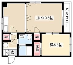 第二メゾン高安  ｜ 愛知県名古屋市名東区よもぎ台2丁目1215（賃貸マンション1LDK・2階・40.32㎡） その2