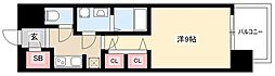 S-RESIDENCE本郷II 3階1Kの間取り