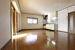 本山マンション 2階3LDKのリビング/ダイニング