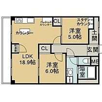 ドミール南山  ｜ 愛知県名古屋市昭和区滝川町63-1（賃貸マンション2LDK・6階・68.00㎡） その2