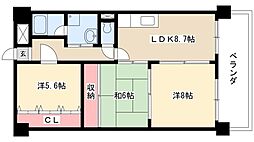 サンシャイン白山 5階