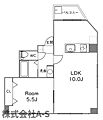 林マンション2階5.9万円