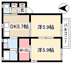 🉐敷金礼金0円！🉐パークビラ極楽　A棟