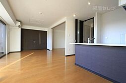 茶屋ヶ坂ライズ 10階2LDKのリビング/ダイニング