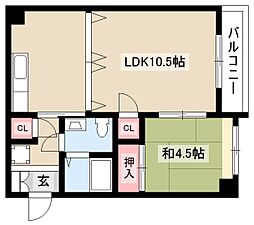 第二メゾン高安 1階