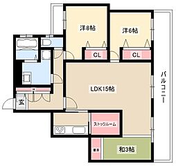 グランドメゾン東山元町 2階