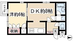 間取図画像 1DK