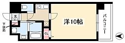 NEO JAPANESQUE 出来町 9階1Kの間取り