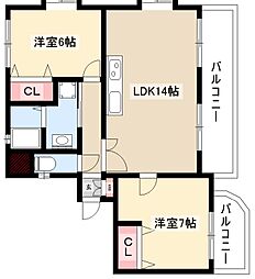 レジデンス鳥神 2階