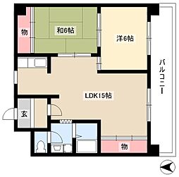 コスモハイツ 2階