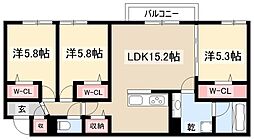 シャンドフルール 2階/-