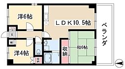 牧の原ハイツ 3階